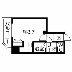 レジデンシア大須の物件間取画像